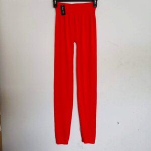 NEW Aura Via Coral Seamless Tights Leggings Sz OS